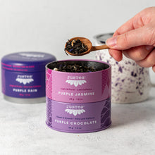 Load image into Gallery viewer, Purple Tea Trio Tin &amp; Spoon - Organic, Fair-Trade Tea Gift
