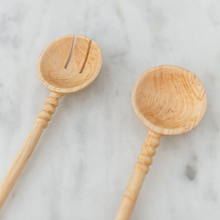 Load image into Gallery viewer, Hand Carved Wooden Spoon – Donna Jean Serving Spoons
