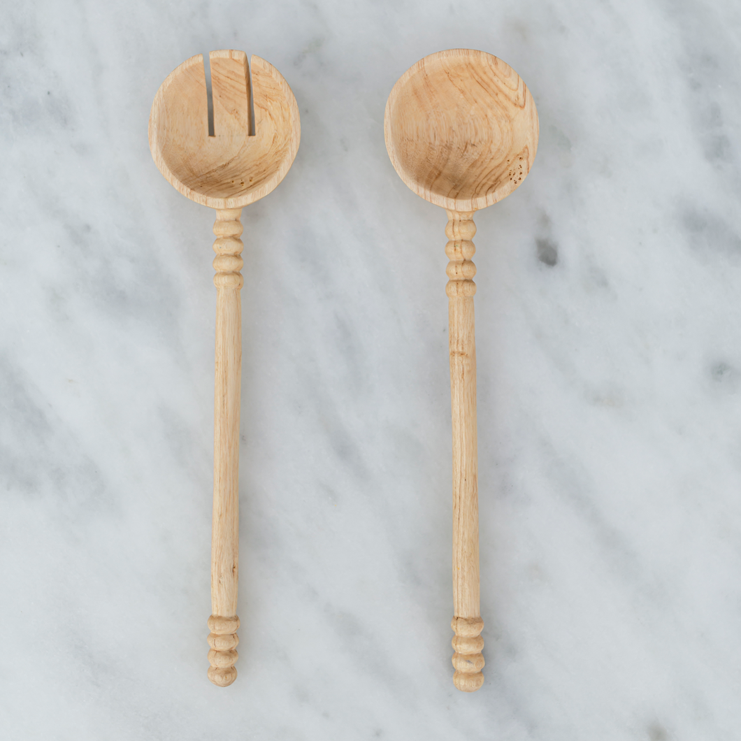 Hand Carved Wooden Spoon – Donna Jean Serving Spoons