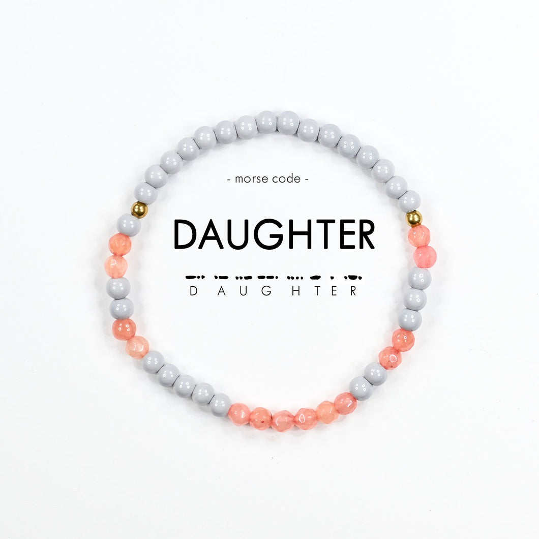 Morse Code Bracelet | DAUGHTER