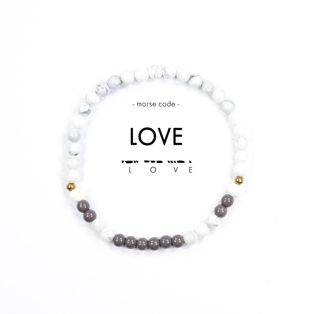 Morse Code Bracelet | LOVE