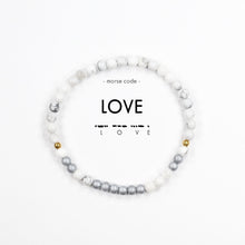 Load image into Gallery viewer, Morse Code Bracelet | LOVE

