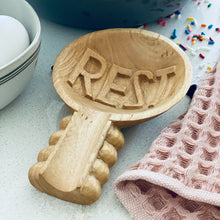 Load image into Gallery viewer, Hand Carved Cheryl Spoon Rest
